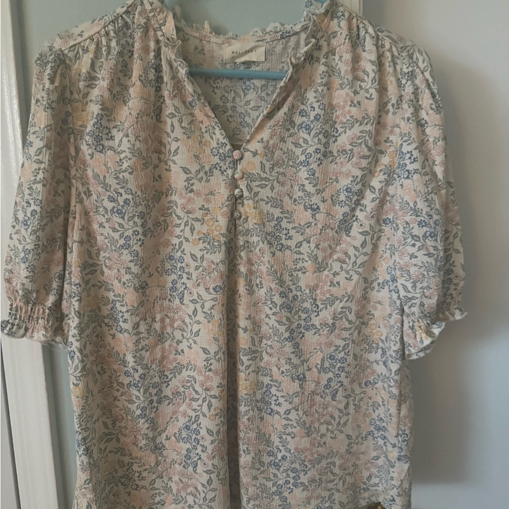 Floral Print Women's Top